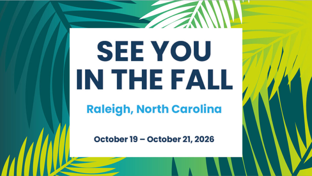 SEE YOU IN THE FALL - HPCLC in Raleigh, North Carolina, October 19-21, 2026